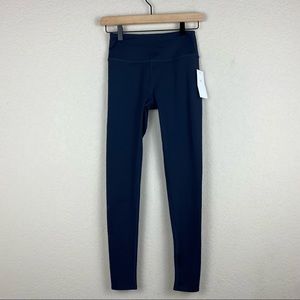 Barry’s Bootcamp Midnight Blue High Waist Running Pants